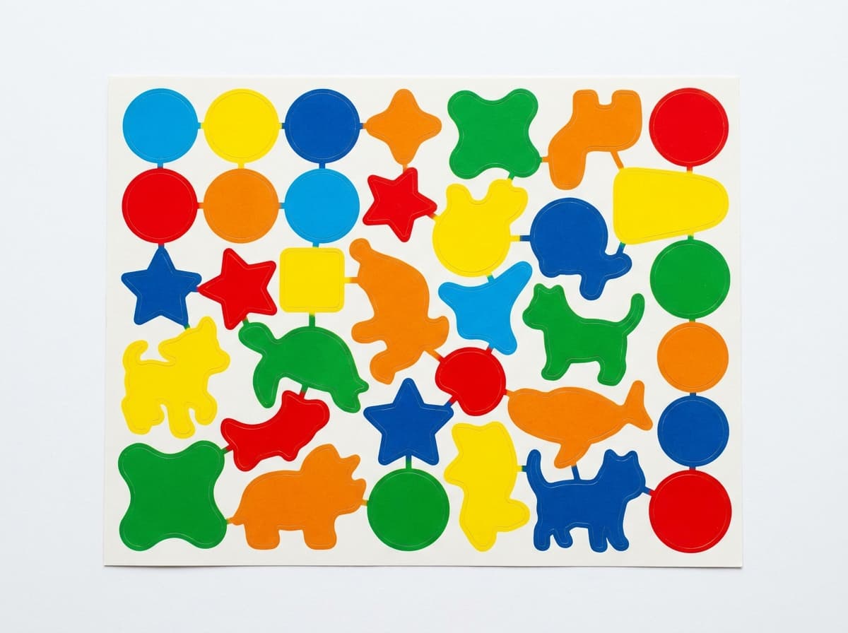 Multi-piece Die Cut print finishing detail on premium paper stock