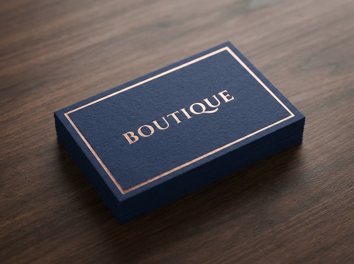 Foil Business Cards